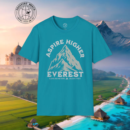 Aspire Higher, Everest Nepal-Tibet T-Shirt