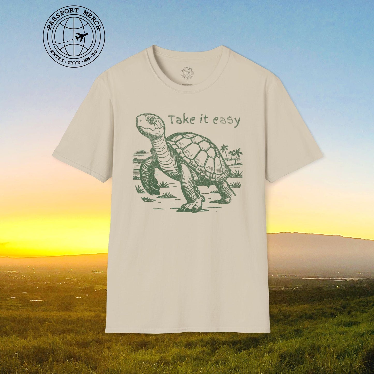 Take it easy Turtle, Hawaii T-Shirt