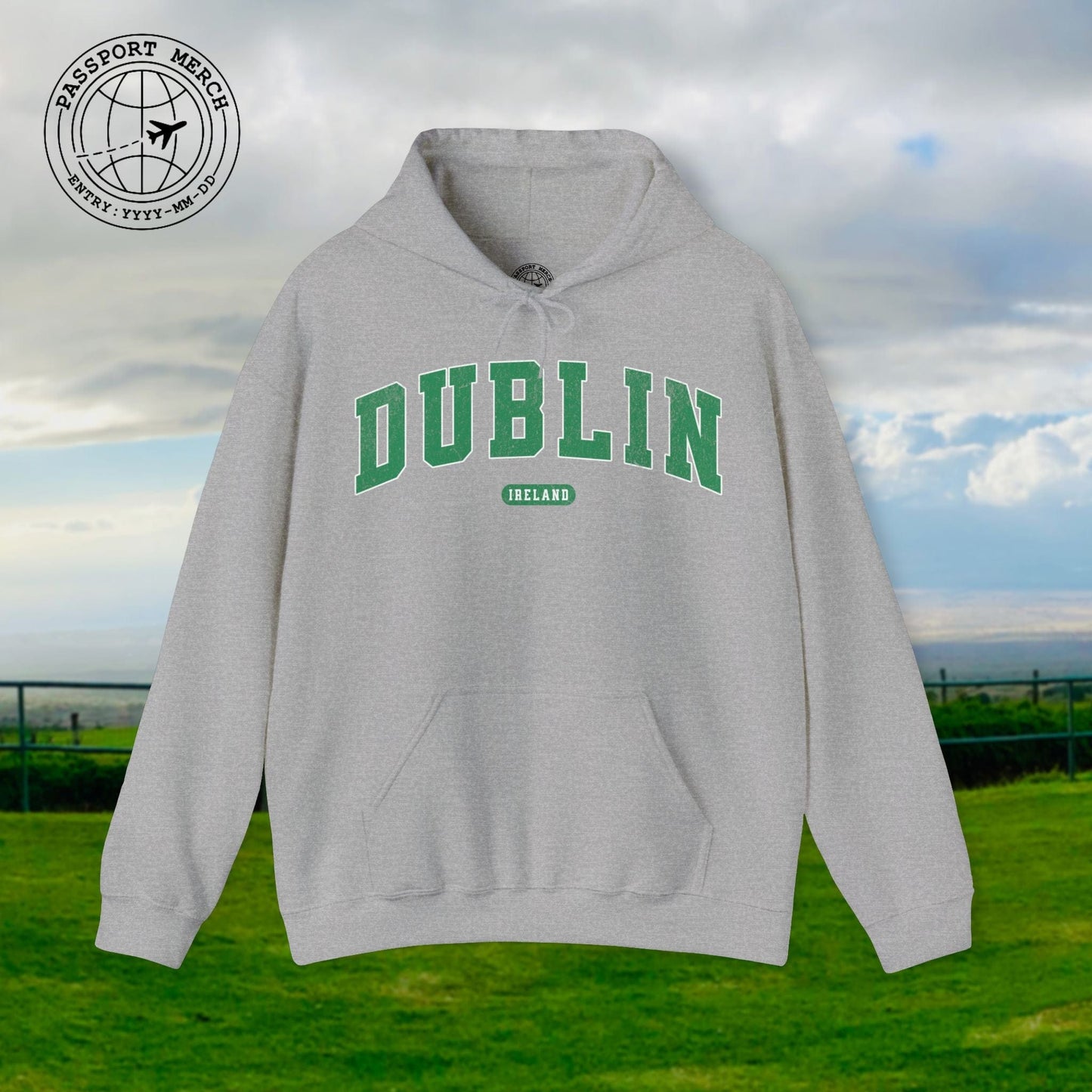 Classic Athletic, Dublin Ireland Hoodie