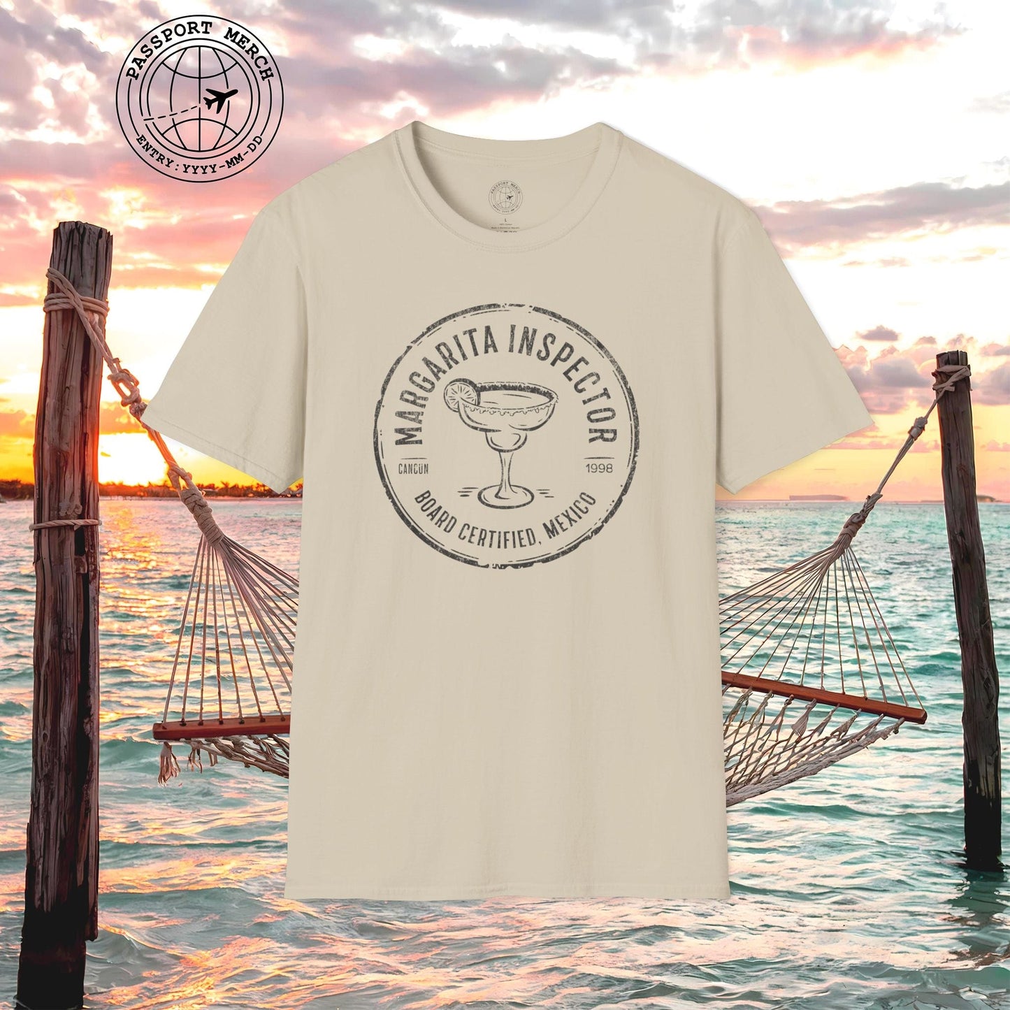 Board Certified Margarita Inspector, Mexico T-Shirt