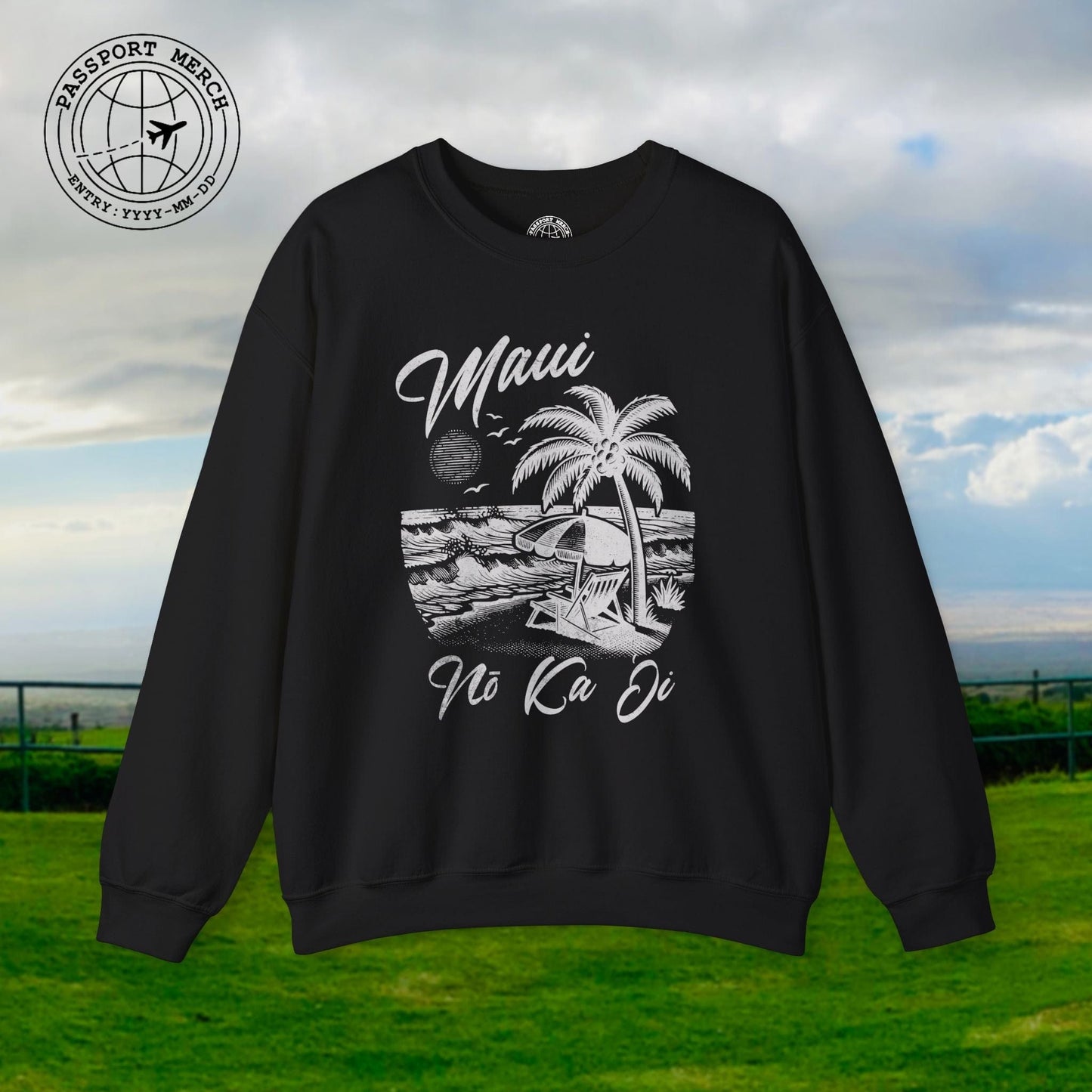 Maui No Ka Oi Hawaii Crewneck