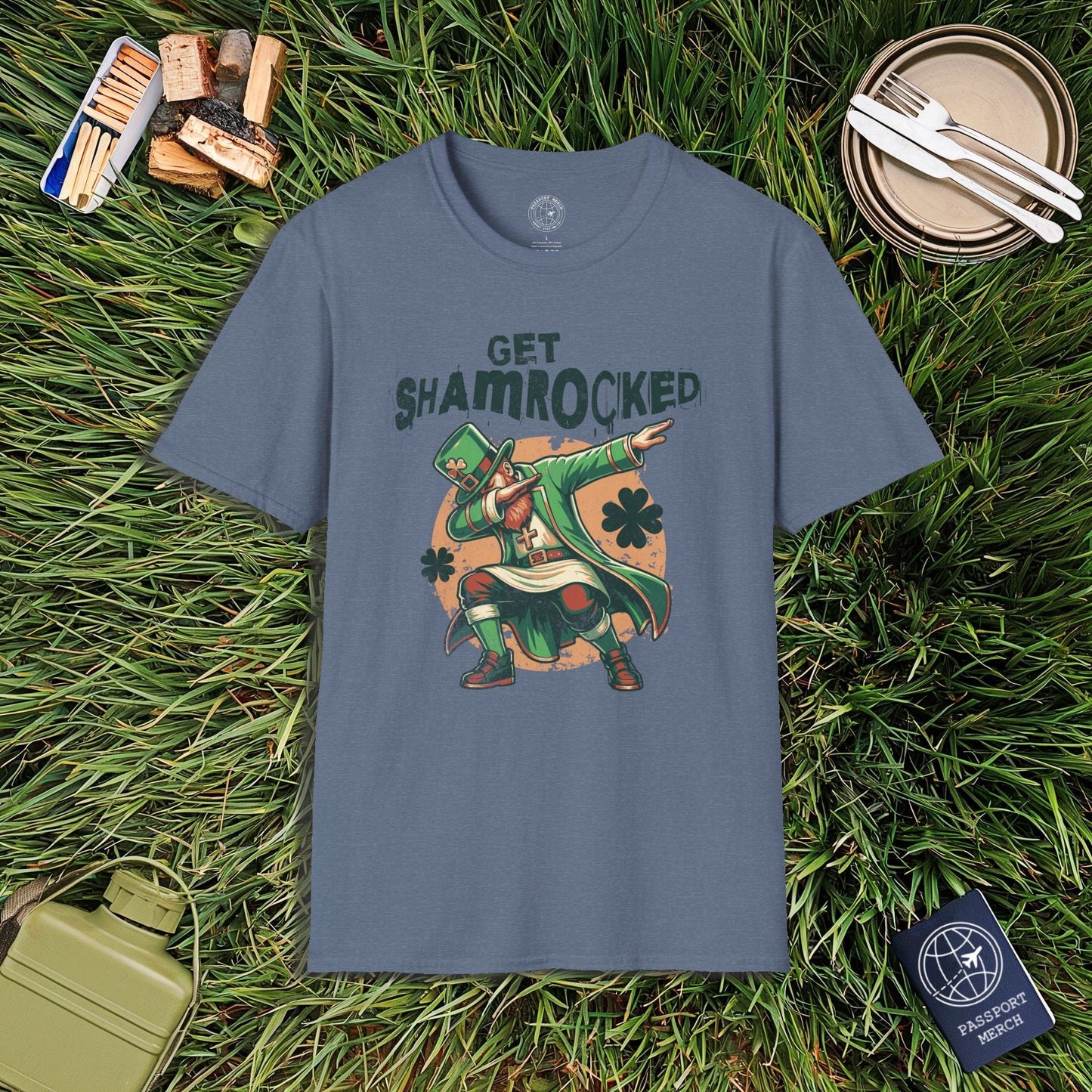 Get Shamrocked, Ireland T-Shirt