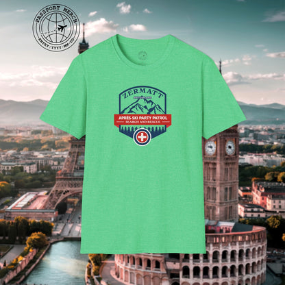 Zermatt Après-Ski Party Patrol Switzerland T-Shirt