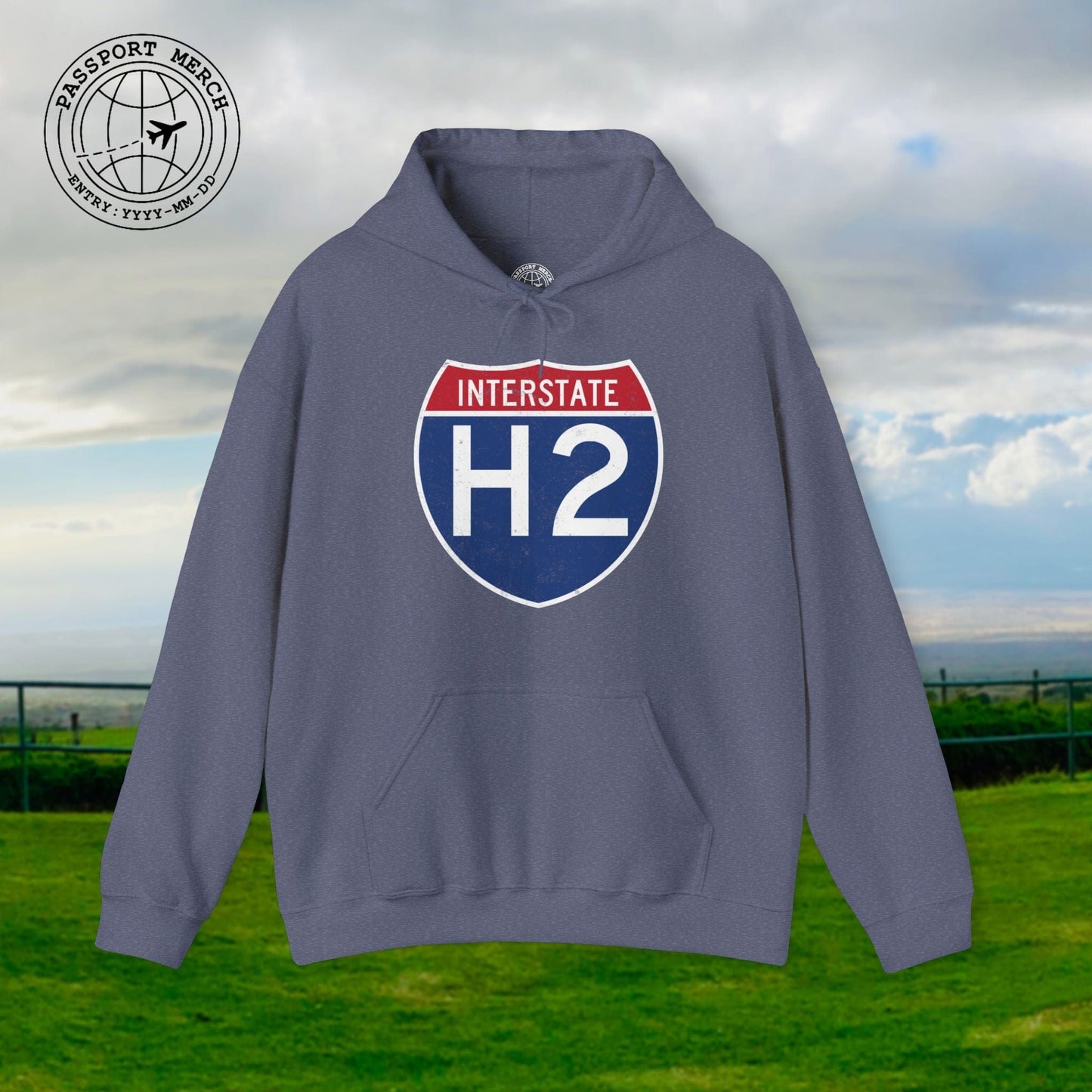 Signs of Wanderlust, Interstate H2, Hawaii Hoodie