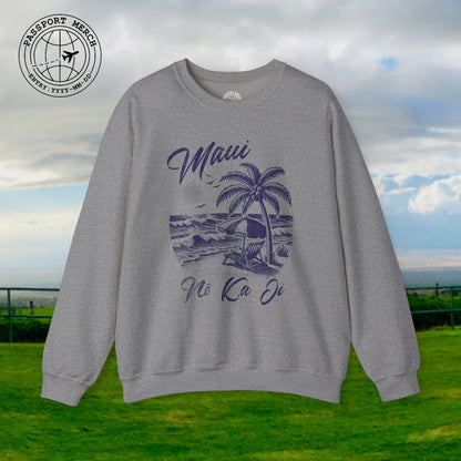 Maui No Ka Oi Hawaii Crewneck