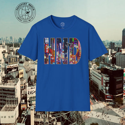 Airport Window Haneda Tokyo Japan HND T-Shirt