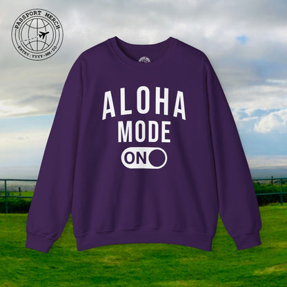 Aloha Mode ON, Hawaii Crewneck