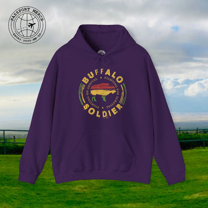 Vintage Buffalo Soldier, Jamaica Hoodie