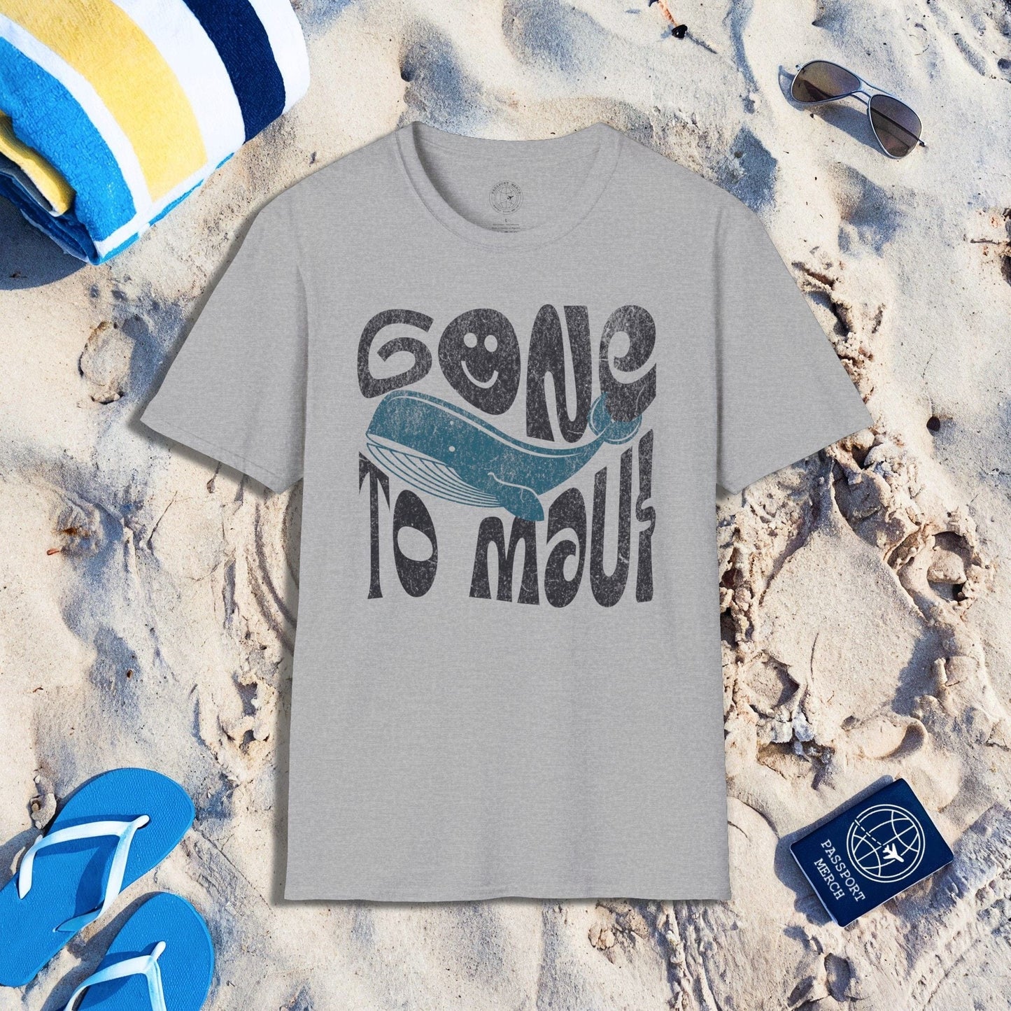 Gone to Maui, Whale Season, Hawaii T-Shirt