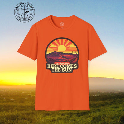 Here Comes the Sun, Haleakala, Maui, Hawaii T-Shirt