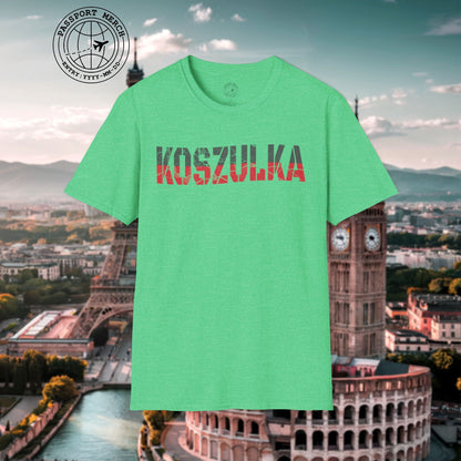 T-Shirt that says T-Shirt in Polish