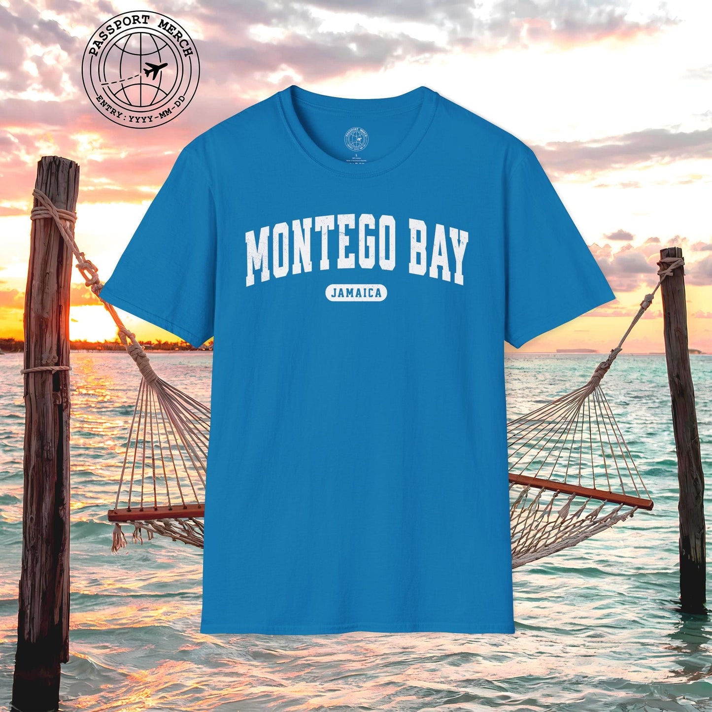 Classic Athletic (Bucket List Edition), Montego Bay, Jamaica T-Shirt