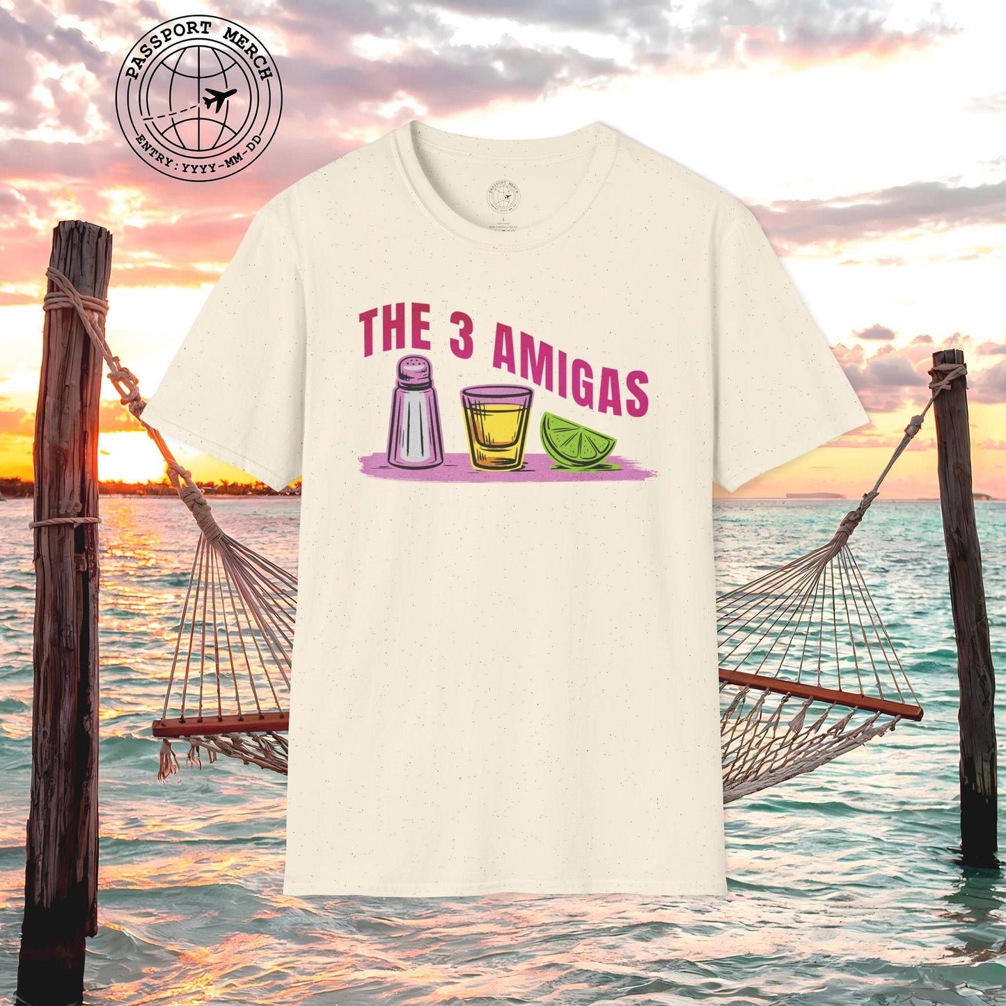 The 3 Amigas, Mexico T-Shirt