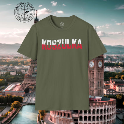 T-Shirt that says T-Shirt in Polish