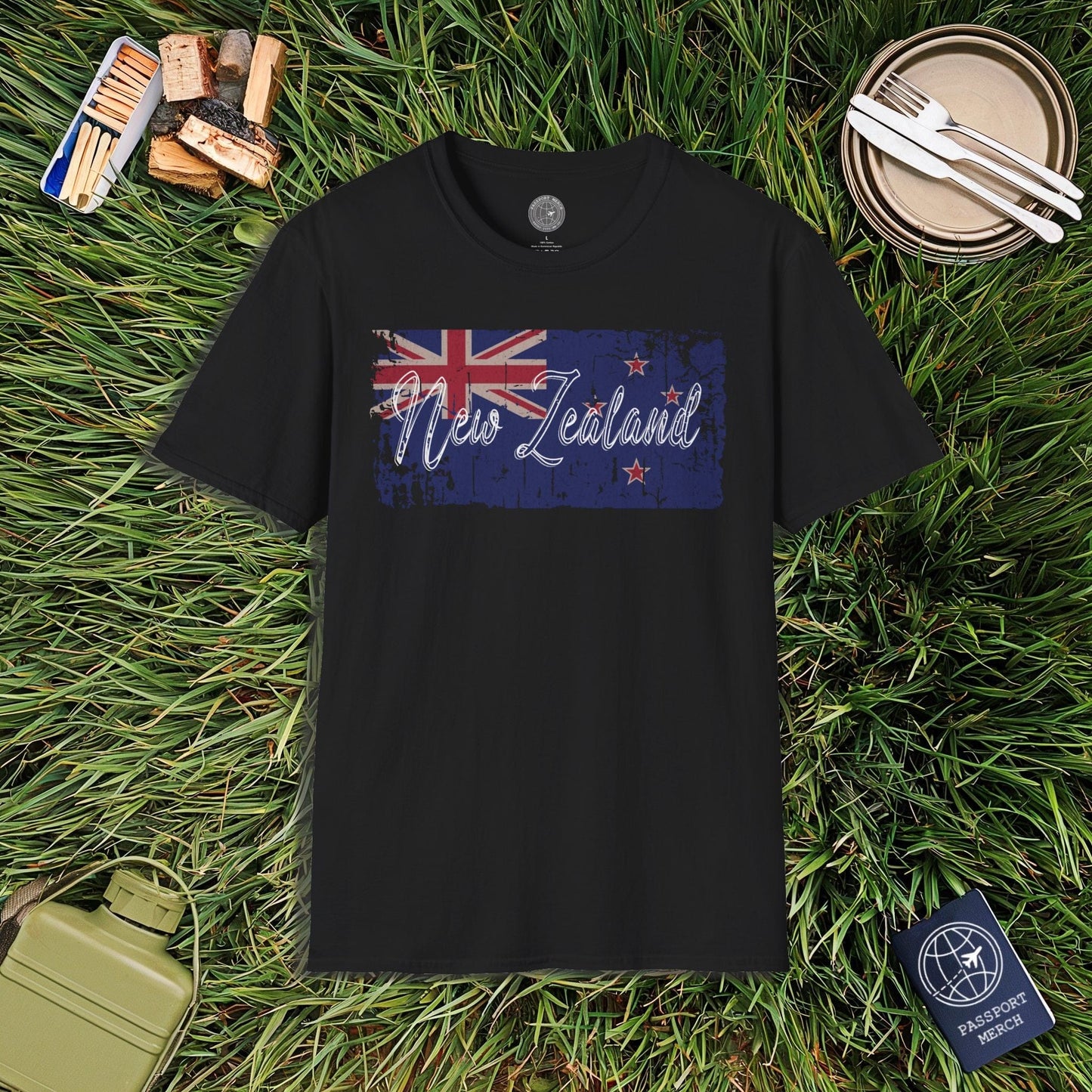 Vintage New Zealand Flag T-Shirt