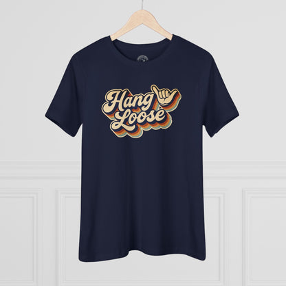 Classic 70s, Hang Loose, Hawaii, Womens Fit T-Shirt