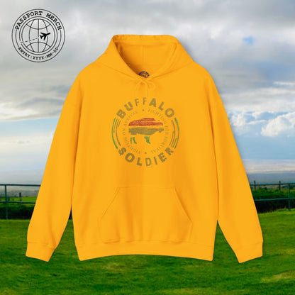 Vintage Buffalo Soldier, Jamaica Hoodie