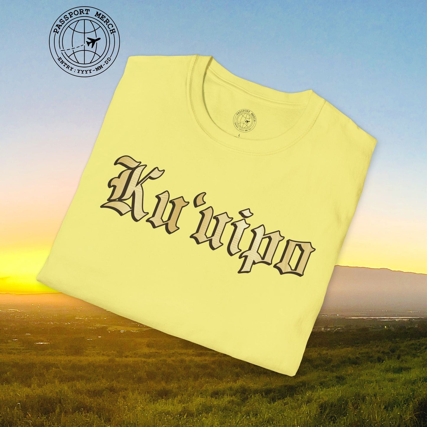 24-Karat Gold Ku'uipo (Hawaiian Jewelry Style) T-Shirt