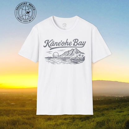 Kaneohe Bay Vintage Monochrome, Hawaii T-Shirt