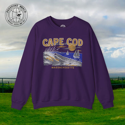 Cape Cod, Massachusetts - 80's Vintage Crewneck