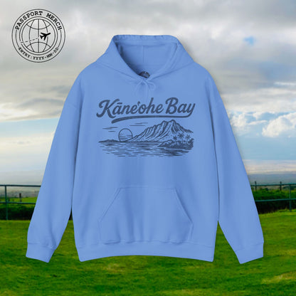 Kaneohe Bay Vintage Monochrome, Hawaii Hoodie
