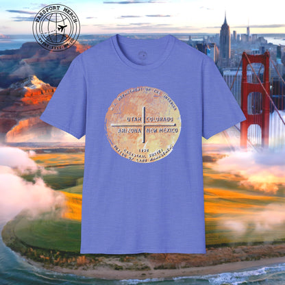 Four Corners - Utah, Colorado, Arizona, New Mexico T-Shirt