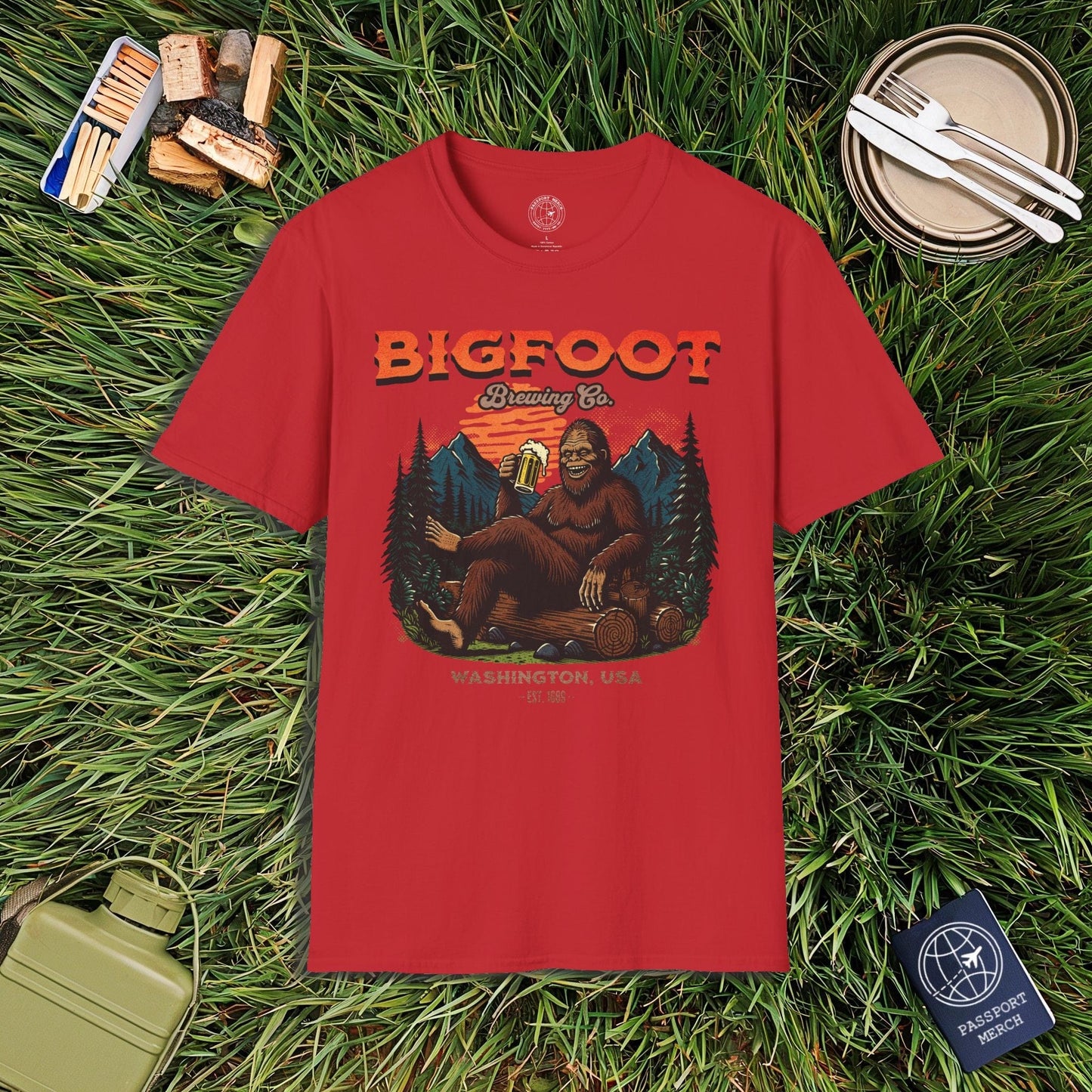 Bigfoot Brewing Company, Washington T-Shirt