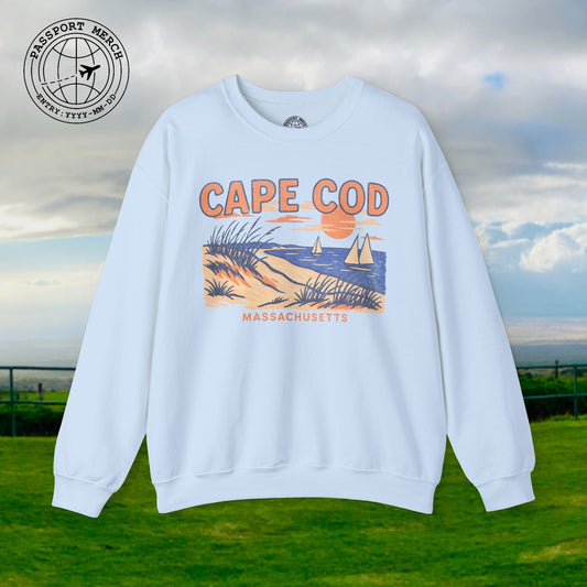 Cape Cod, Massachusetts - 80's Vintage Crewneck