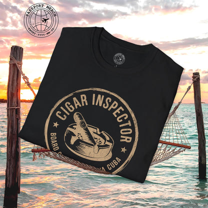 Board Certified Cigar Inspector, Havana, Cuba T-Shirt