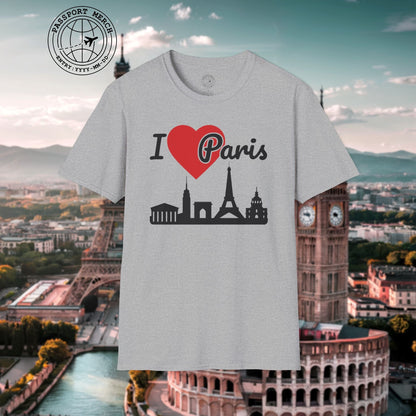 I Heart Paris France T-Shirt