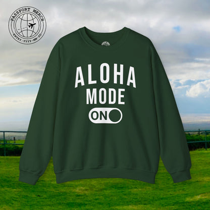 Aloha Mode ON, Hawaii Crewneck