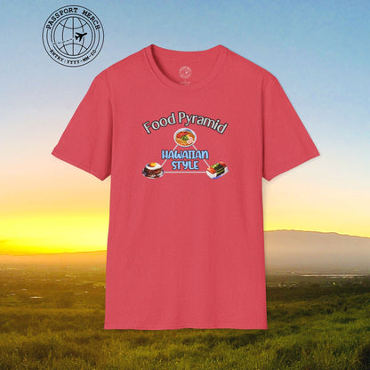 Food Pyramid Hawaiian Style T-Shirt