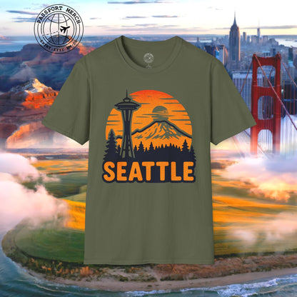 Seattle, Washington - 80's Vintage T-Shirt