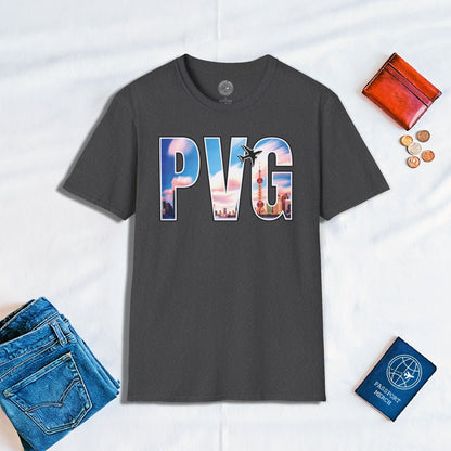 Airport Window ✈️ Shanghai China PVG T-Shirt