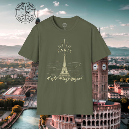 Paris C'est Magnifique France T-Shirt