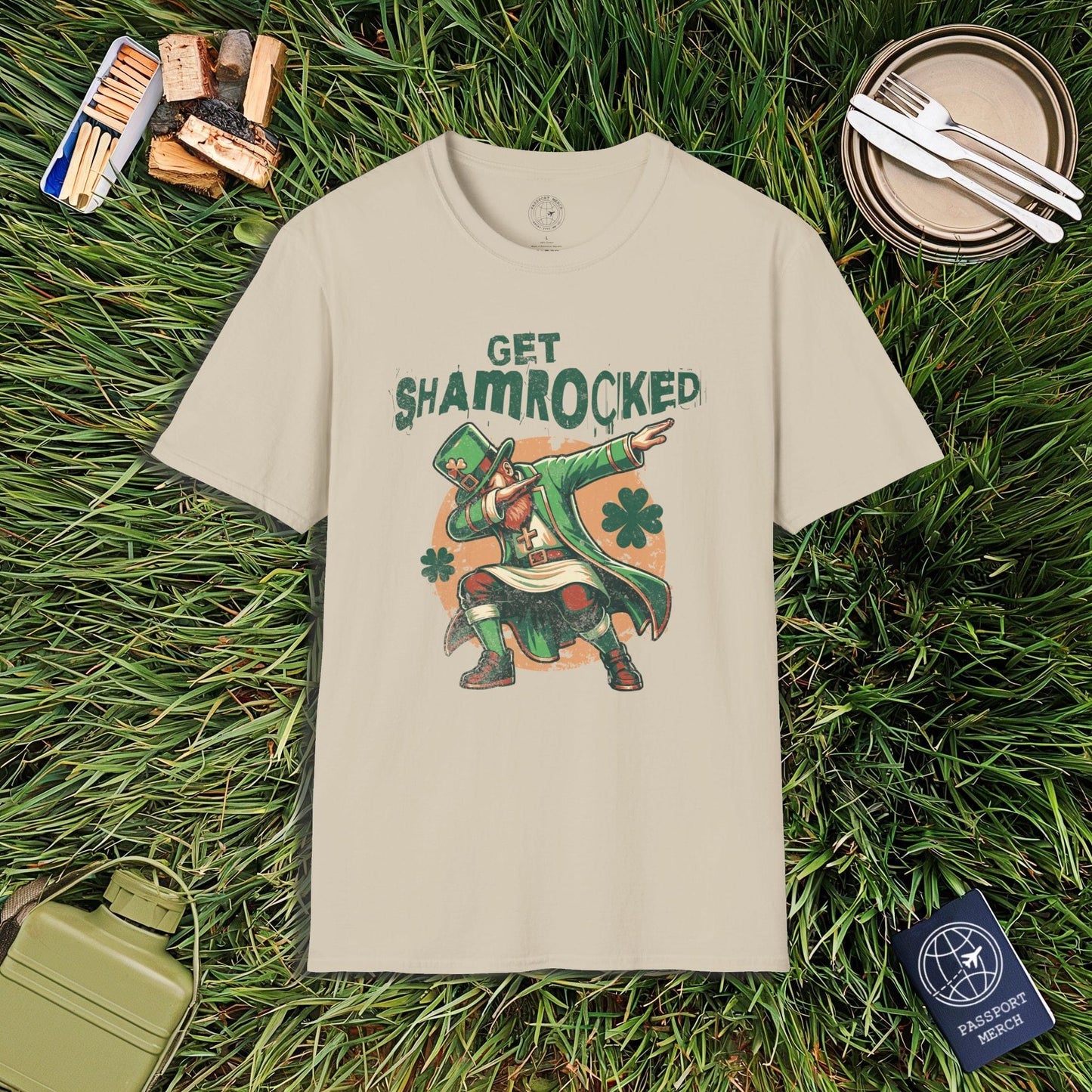 Get Shamrocked, Ireland T-Shirt