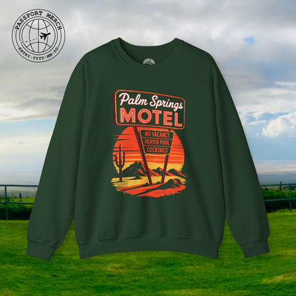 No Vacancy, Palm Springs, California Crewneck