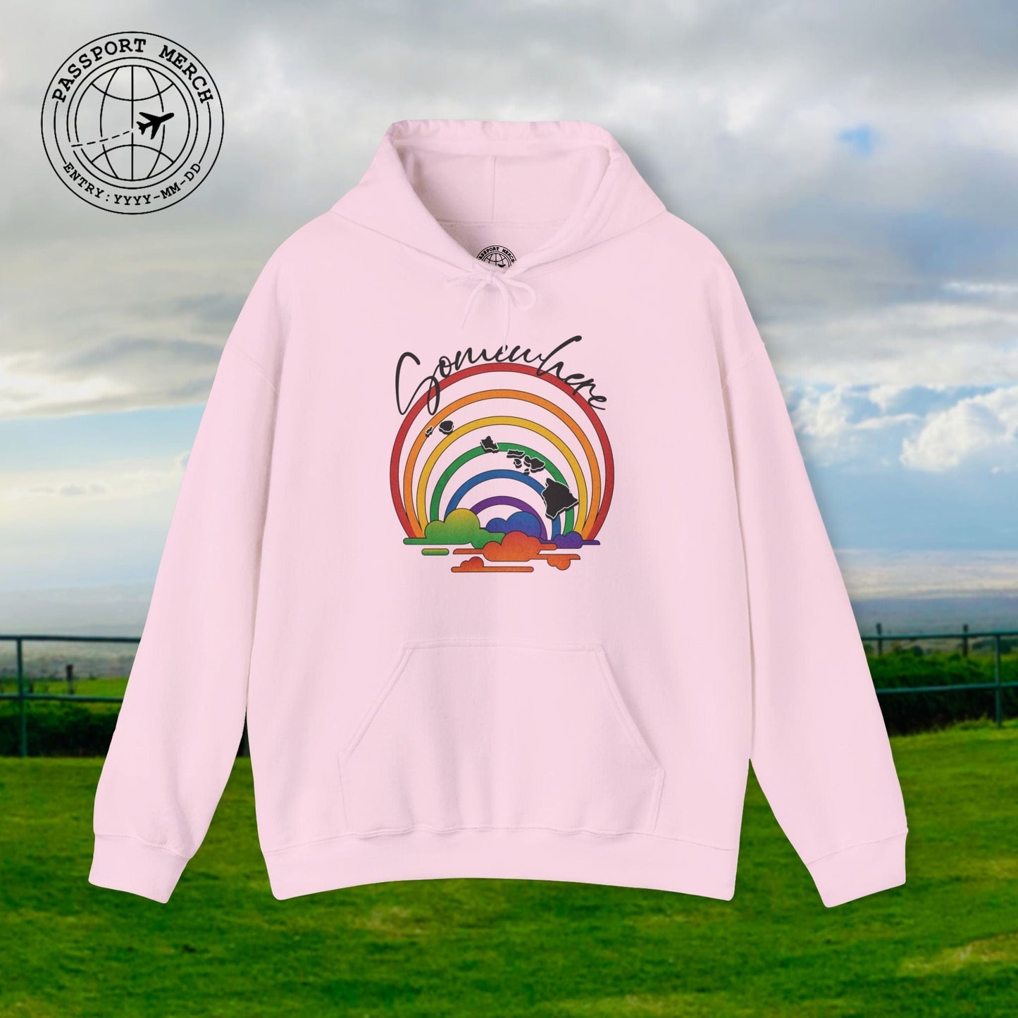 Somewhere Over the Rainbow Hawaii Hoodie