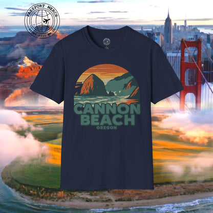 Cannon Beach, Oregon - 80's Vintage T-Shirt