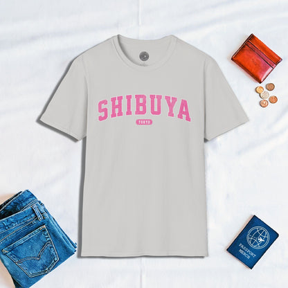 PINK Classic Athletic, Shibuya Tokyo Japan T-Shirt