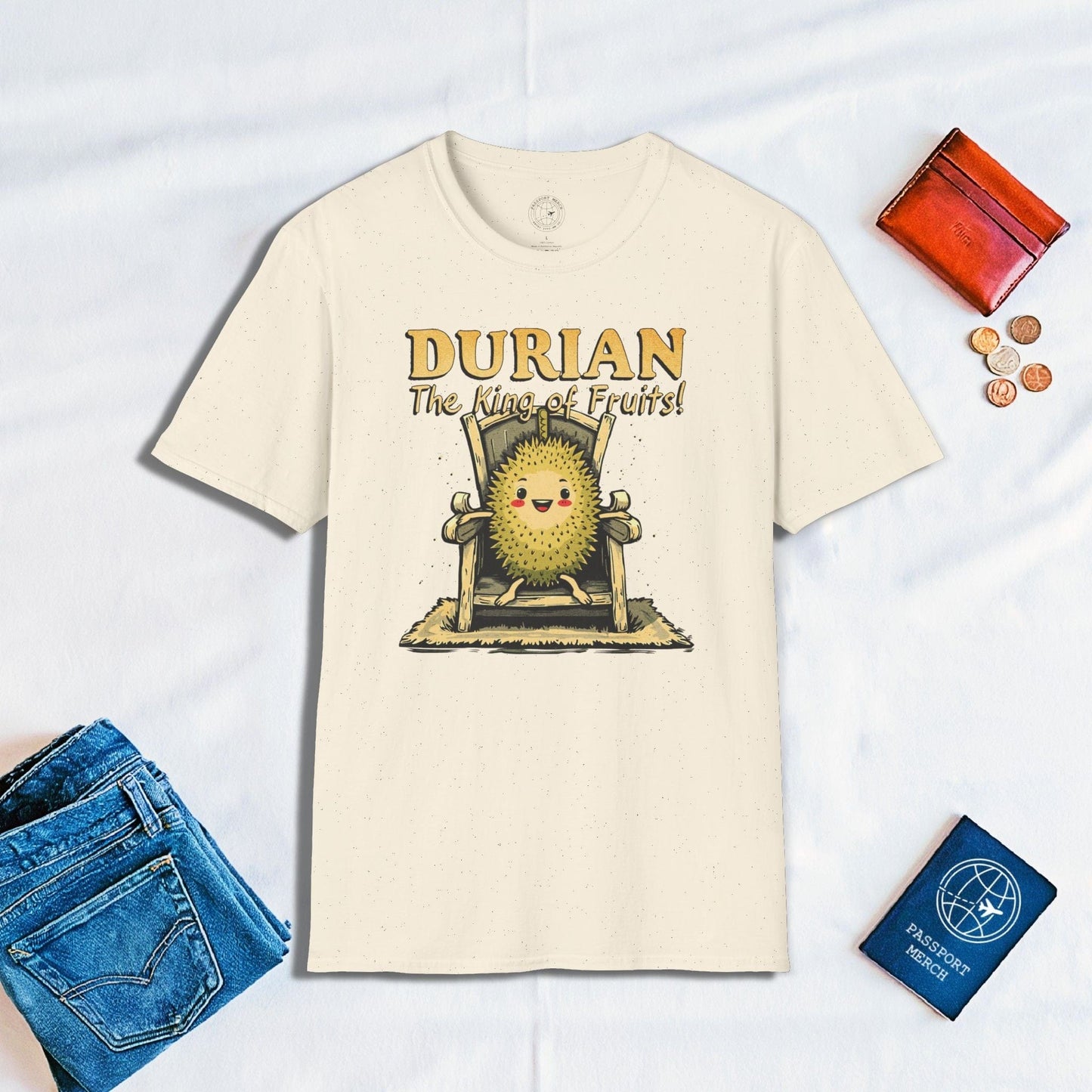 Durian, The King of Fruits, SE Asia T-Shirt