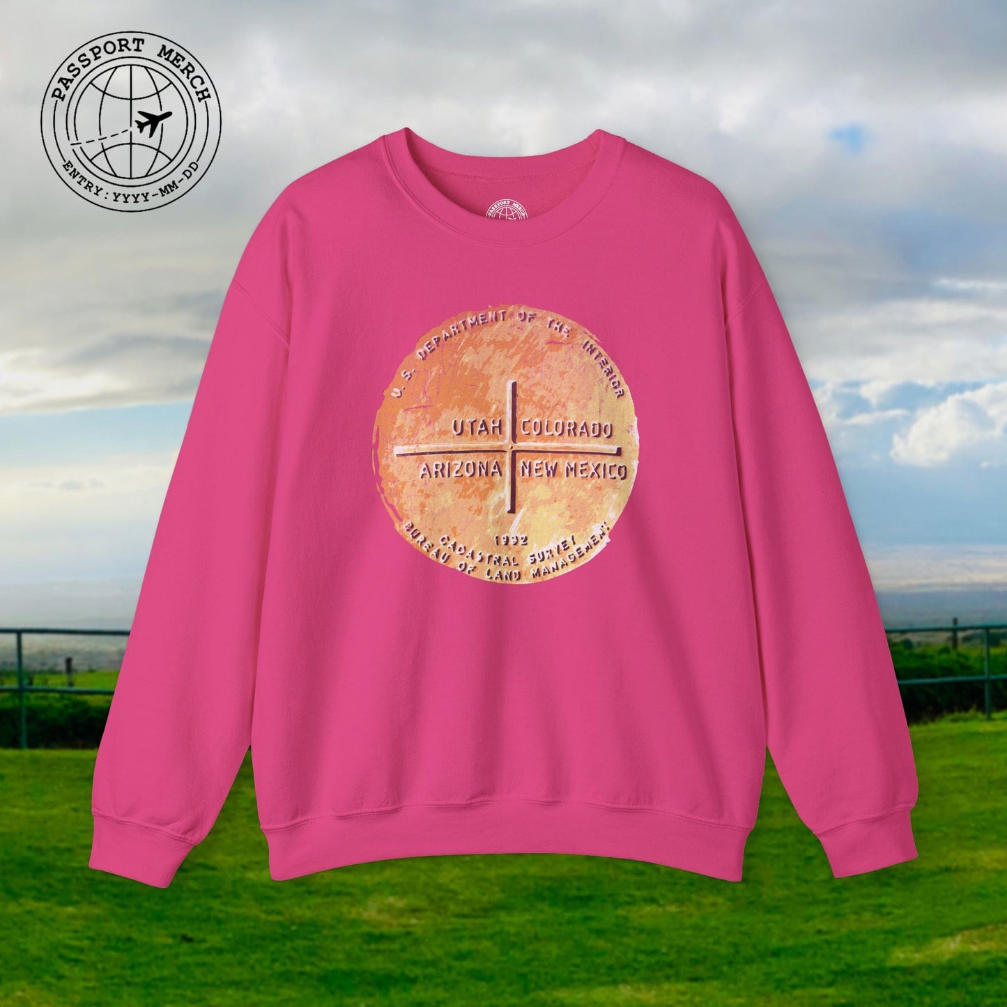 Four Corners - Utah, Colorado, Arizona, New Mexico Crewneck