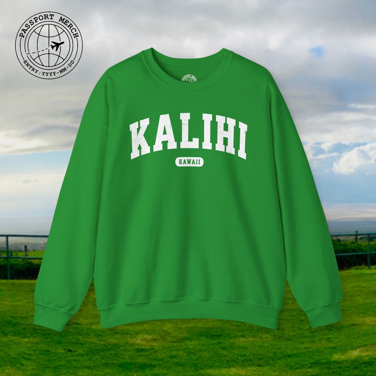 Classic Athletic, Kalihi, Hawaii (Fan Service) Crewneck