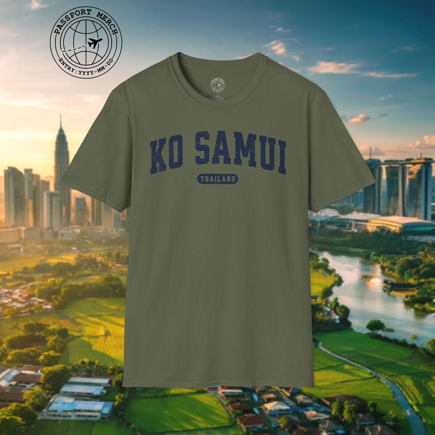 Classic Athletic (Bucket List Edition), Ko Samui, Thailand T-Shirt