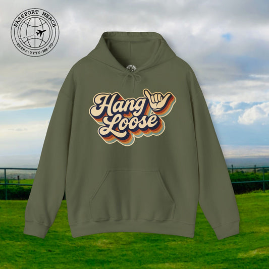 Classic 70s, Hang Loose, Hawaii Hoodie