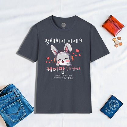 Do Not Disturb, Listening to K-Pop Korea T-Shirt