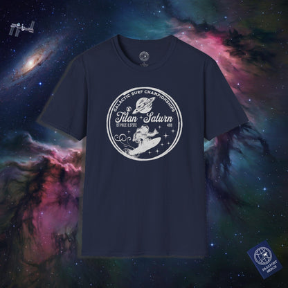 Galactic Surf Championships, Titan, Saturn T-Shirt