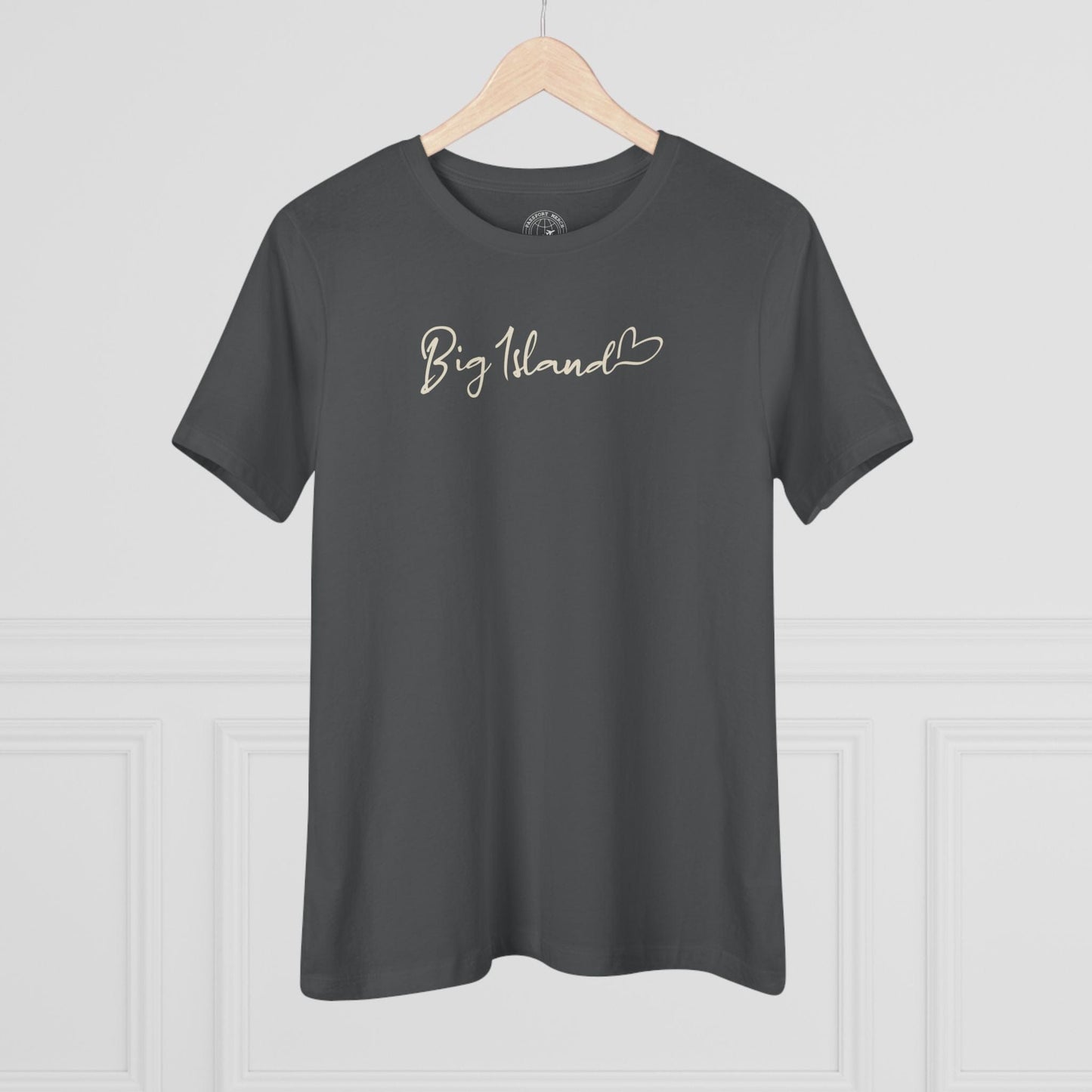 Heart Signature (Islands Edition), Big Island, Hawaii, Womens Fit T-Shirt