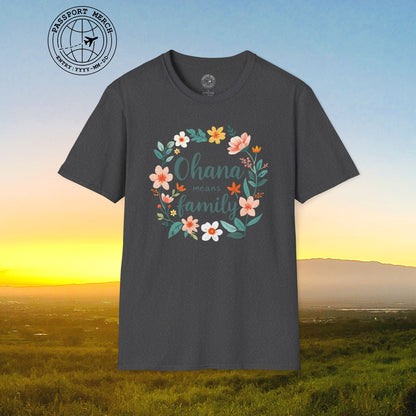 Ohana Means Family, Hawaii T-Shirt