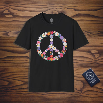 Bring Flowers. Spread Peace. T-Shirt